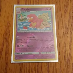 Pokemon TCG Sun & Moon Slowbro 49/145 Holo Card English Shibuzoh Illustrator - Image 2