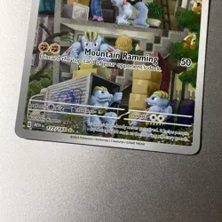 Pokemon TCG Machoke 177/165 Scarlet & Violet 151 Illustration Rare Card - Image 3