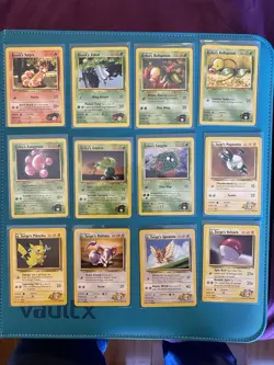 Pokemon Complete Gym Heroes 48 Card Common Set - Image 2
