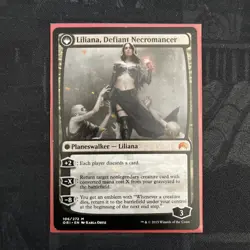 MTG Liliana, Heretical Healer Liliana, Defiant Necromancer - Magic Origins - Image 2