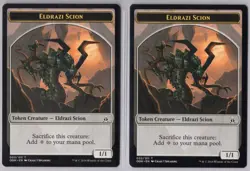 2x Eldrazi Scion Token #002 - Oath of the Gatewatch - Near Mint - Image 1