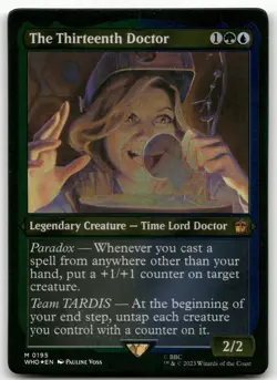 The Thirteenth Doctor (Display Commander) - Thick Stock (Foil) NM Doctor Who - Image 1