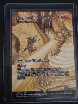 MTG Final Fantasy - Dragon of Mount Gulg (Ancient Copper Dragon) FCA#012 - Image 1