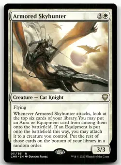 Armored Skyhunter #11 (NM) Commander Legends CMR Magic MTG - Image 1