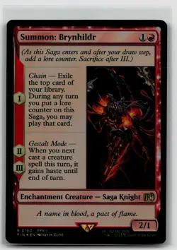 Summon: Brynhildr 160 FINAL FANTASY Foil - NM - Image 1