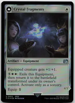 Crystal Fragments 13 FINAL FANTASY Foil - Image 1