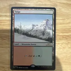 Wizards of the Coast MTG Taiga 30th Anniversary Edition Land #278 English - Image 1