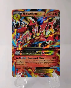 M Blaziken EX XY86 XY Promos Holo Promo English 210 HP Pokemon TCG - Image 1