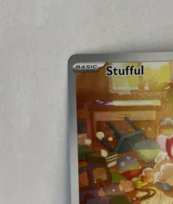Pokemon Stufful SV04 234/218 Paradox Rift Holo Basic 70 HP Light Punch Flop Card - Image 3