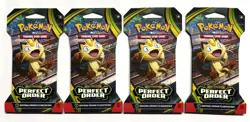POKEMON PERFECT ORDER ME03 MEGA EVOLUTION 4X SLEEVED BOOSTER PACKS SAME ART 🐉 - Image 1