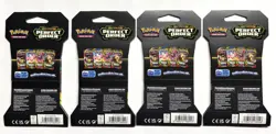 POKEMON PERFECT ORDER ME03 MEGA EVOLUTION 4X SLEEVED BOOSTER PACKS SAME ART 🐉 - Image 2
