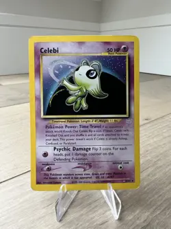 Pokemon TCG Celebi Neo Revelation 3/64 Holo Rare - Image 1