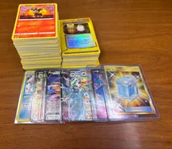 1.3lbs Of Pokemon Unsorted Mixed Collection , EX, V, Vintage, Full Arts & More - Image 1