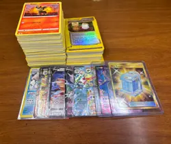 1.3lbs Of Pokemon Unsorted Mixed Collection , EX, V, Vintage, Full Arts & More - Image 2