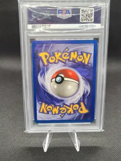 1999 Pokemon Jungle 1st Edition #56 Meowth PSA 9 MINT - Image 2