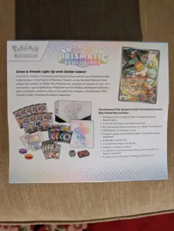 Pokemon TCG Prismatic Evolutions Elite Trainer Box Booster Promo - Image 2
