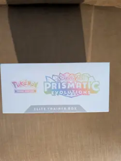 Pokemon TCG Prismatic Evolutions Elite Trainer Box Booster Promo - Image 3