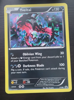 Yveltal XY06 Jumbo/Oversized Promo Holo Pokemon TCG NM - Image 1