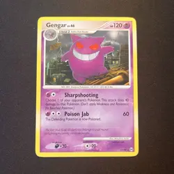 Pokemon TCG Gengar 17/99 Holo Rare Arceus 2009 English 120 HP Stage 2 - Image 1