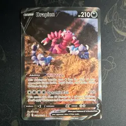 Pokemon TCG Drapion V GG49/GG70 Crown Zenith Galarian Gallery Ultra Rare Holo - Image 1