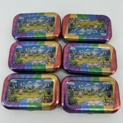 6 Pokemon Ascended Heroes Mini Tins EMPTY No Packs Collectible - Image 2