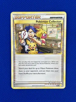 Pokemon TCG Pokemon Collector 22/30 (MP) 2010 HGSS Trainer Gyarados & Raichu - Image 1