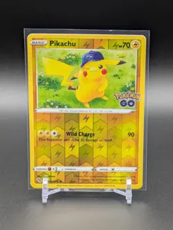 PIKACHU 028/078 - Pokemon GO R Reverse Holo LP - - Image 1
