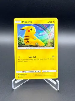 Pikachu LP 28/73 - Water Web Holo Promo Shining Legends 🏝 Pokemon 2017 - Image 1