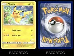 PIKACHU - 19/68 (#15 PIKACHU STAMPED) 019/068 P BATTLE ACADEMY POKEMON NM/M - Image 3