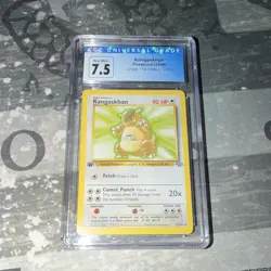 Pokemon TCG Kangaskhan 21/64 Jungle 1st Ed CGC 7.5 Rare Regular EN 1999 - Image 1