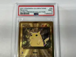 2021 POKEMON CELEBRATIONS ULTRA-PREMIUM COLLECTION #58 PIKACHU PSA 9 - Image 4