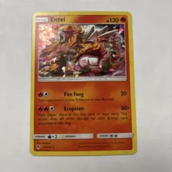 Pokemon | SM - Lost Thunder | Entei | 47/214 | Cracked Ice - Image 1
