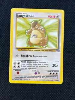 Pokemon TCG Kangaskhan 21/64 (MP) Unlimited Jungle 1999 Vintage - Image 1