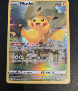 Pikachu GG30/GG70 SWSH: Crown Zenith: Galarian Gallery Holo Pokemon - Image 3