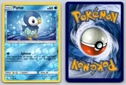 PIPLUP 31/156 C ULTRA PRISM POKEMON REVERSE HOLO MP SUGIMORI - Image 3