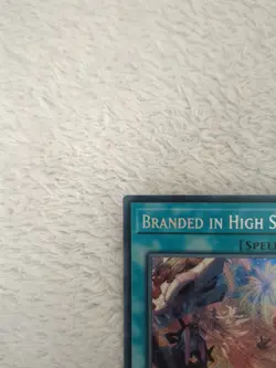 YUGIOH Secret Rare Branded In High Spirits RA05-EN067 1st Edition - Image 2
