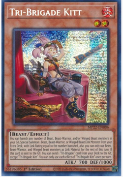 Tri-Brigade Kitt - MP22-EN006 - Secret - First Ed - NM Yugioh - Image 1