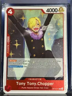Tony Tony.Chopper OP10-011 One Piece TCG Rare NM - Image 1