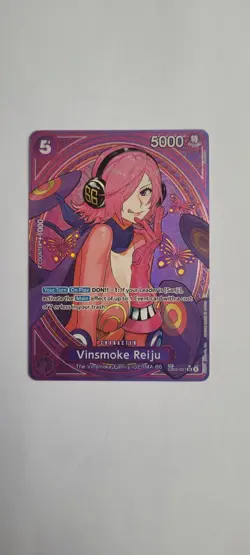 Bandai One Piece CCG Vinsmoke Reiju EB03-031 SP SR Alt Art Holo (EB03) - Image 1