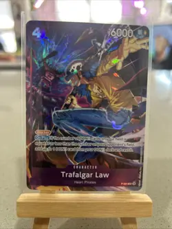 One Piece Trafalgar Law P-093 (Illustration Box 6) Alt Art Promo NM - Image 1