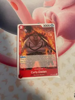 One Piece TCG Curly.Dadan OP02-005 UC NM English - Image 1