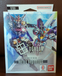 (USA FAST SHIPPING) Gundam Card Game: Starter Deck ST-01 - Heroic Beginnings - Image 1