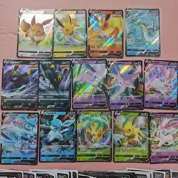 Pokemon TCG Chinese Card Eevee Leafeon Glaceon CS4aC 034/132 RR Lot*98 FM - Image 2