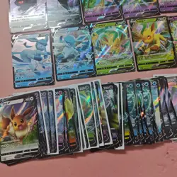 Pokemon TCG Chinese Card Eevee Leafeon Glaceon CS4aC 034/132 RR Lot*98 FM - Image 3