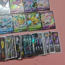 Pokemon TCG Chinese Card Eevee Leafeon Glaceon CS4aC 034/132 RR Lot*98 FM - Image 4