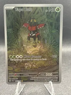 Pokemon TCG Tapu Bulu 065/064 Shrouded Fable Secret Rare Full Art Mint Condition - Image 1
