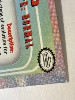 PIDGEOTTO #17 Pokemon Card TCG Topps TV Animation - Image 3
