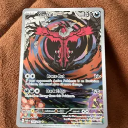 Pokemon TCG Yveltal Paradox Rift Holo Card 205/182 Illustration Rare - Image 2