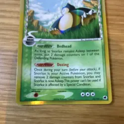 Nintendo Snorlax 10/101 Delta Species 2006 80 HP Rare Reverse Holo English - Image 2