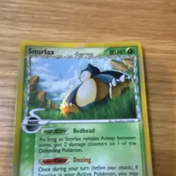 Nintendo Snorlax 10/101 Delta Species 2006 80 HP Rare Reverse Holo English - Image 3